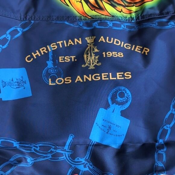 Vintage Y2K Christian Audigier /Ed Hardy XLarge Crossbody/Messenger Bag - Picture 12 of 13